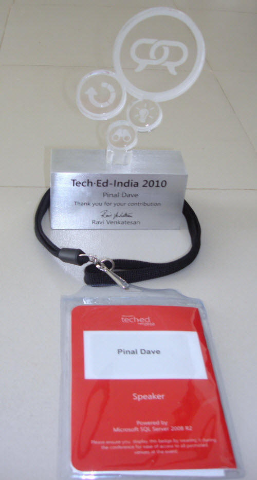 SQLAuthority News - TechEd India - April 12-14, 2010 Bangalore - An Unforgettable Experience TechEdIndia (26) 